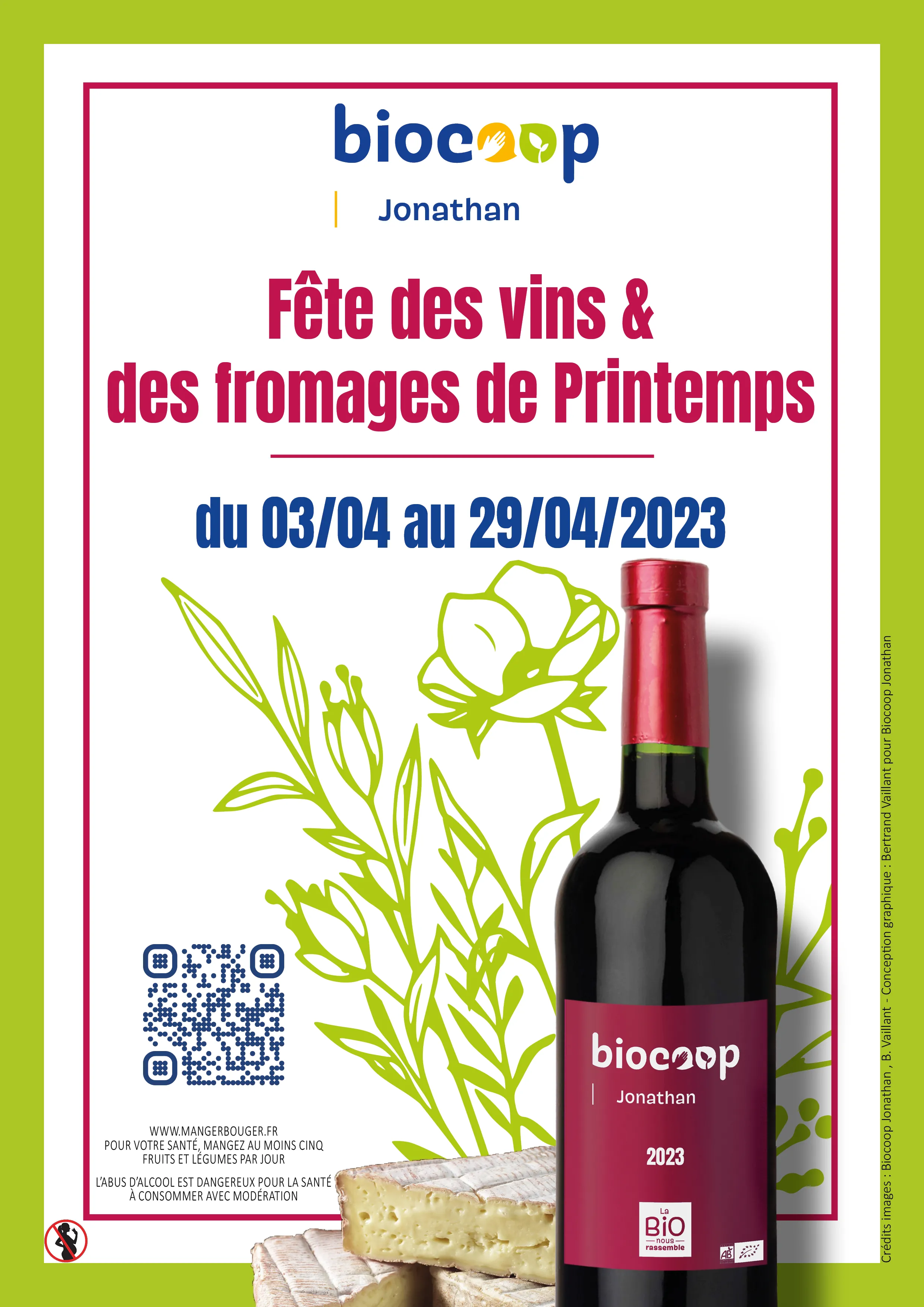 Affiche pour une campagne commerciale