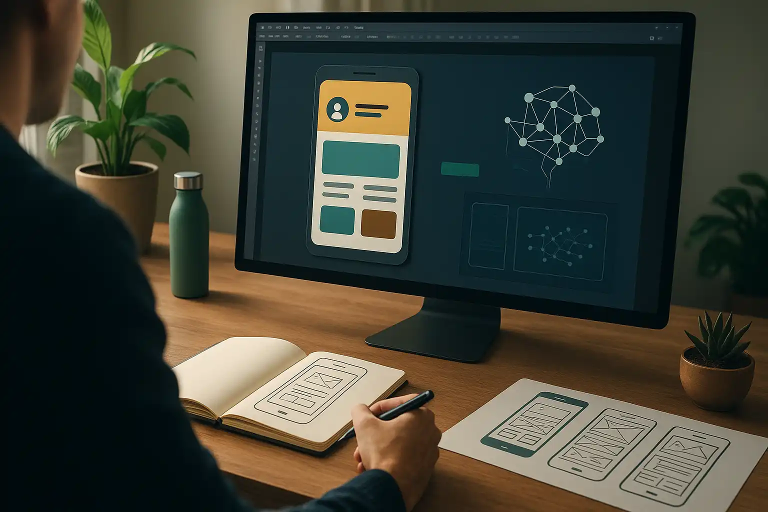 Bertrand Vaillant, designer UI et artiste