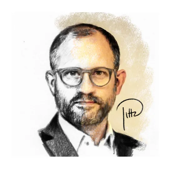 Portrait de Bertrand Vaillant, designer et artiste